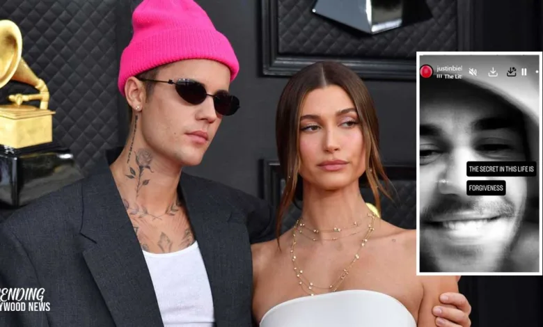 Singer Justin bieber Apologize his wife Hailey Bieber Thought instagram Story amid Rumours of Divorce.